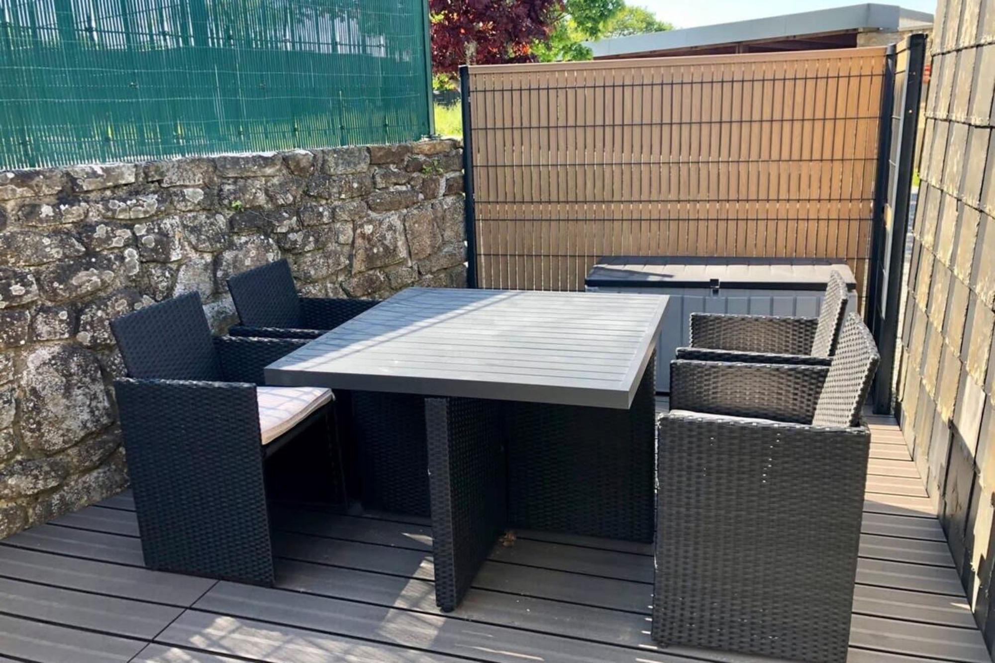 Jolie Maisonnette Cosy Bord De Mer Terrasse Гидель Экстерьер фото