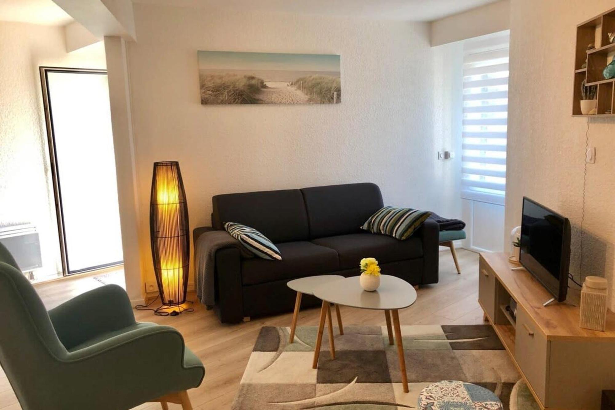 Jolie Maisonnette Cosy Bord De Mer Terrasse Гидель Экстерьер фото